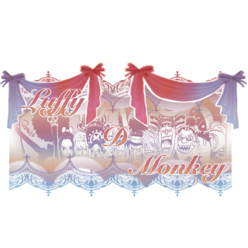 Luffy . Pictures made by me