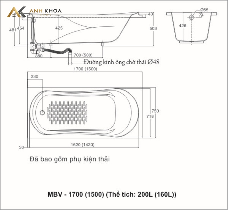 ban ve ky thuat bon tam galaxy inax mbv 1700