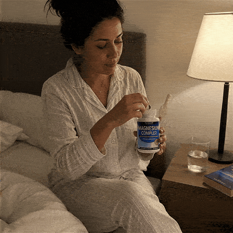 Rutina nocturna con MAGNESIUM