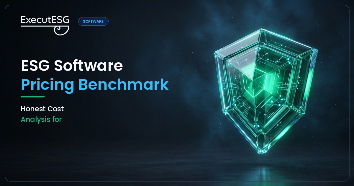 How Much Does ESG Software Cost? 2026 Pricing & Cost Benchmark