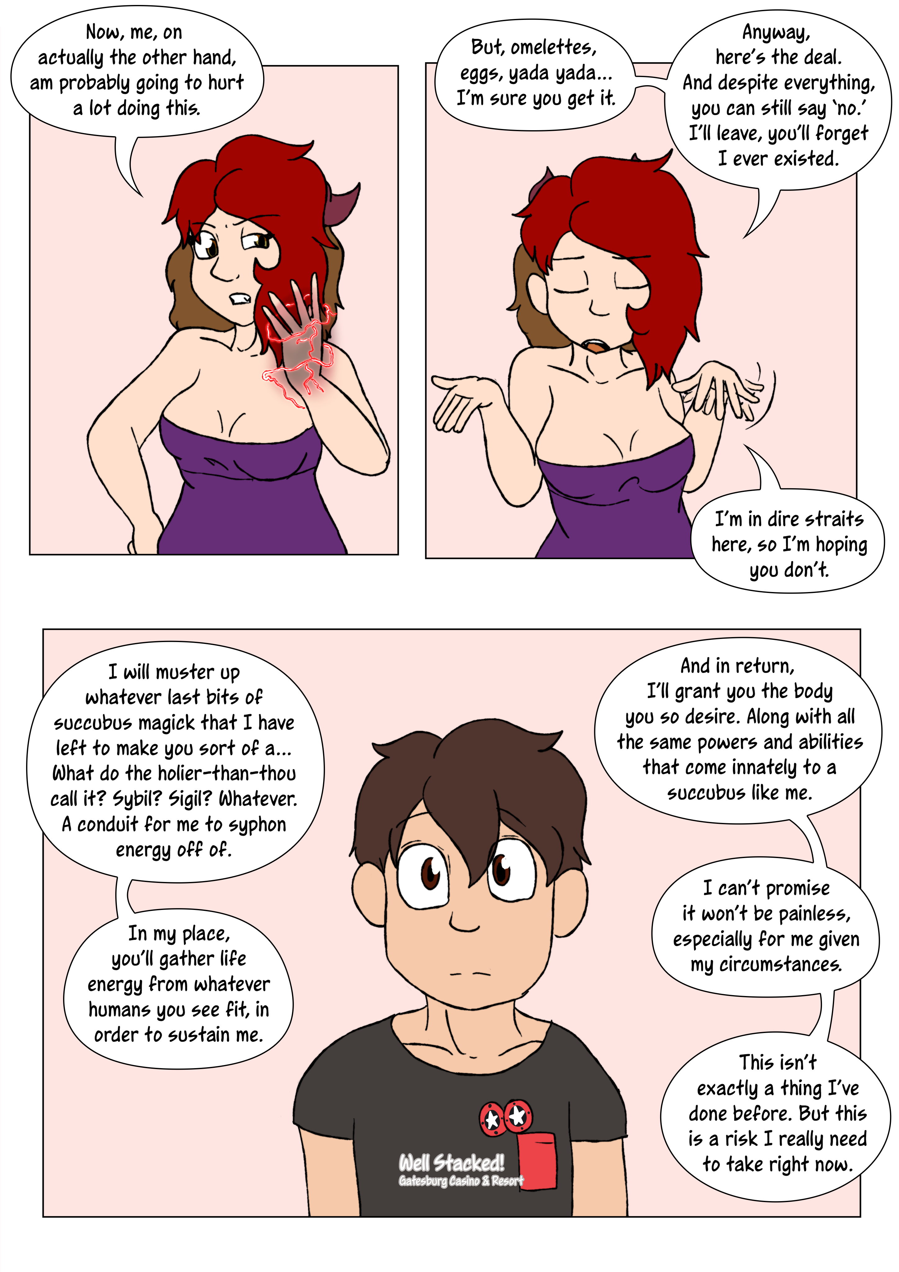 Chapter 2, Page 18 - Art by LariUmbreon