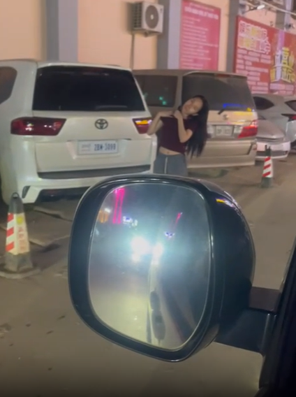 Hiện trường tại chợ đêm