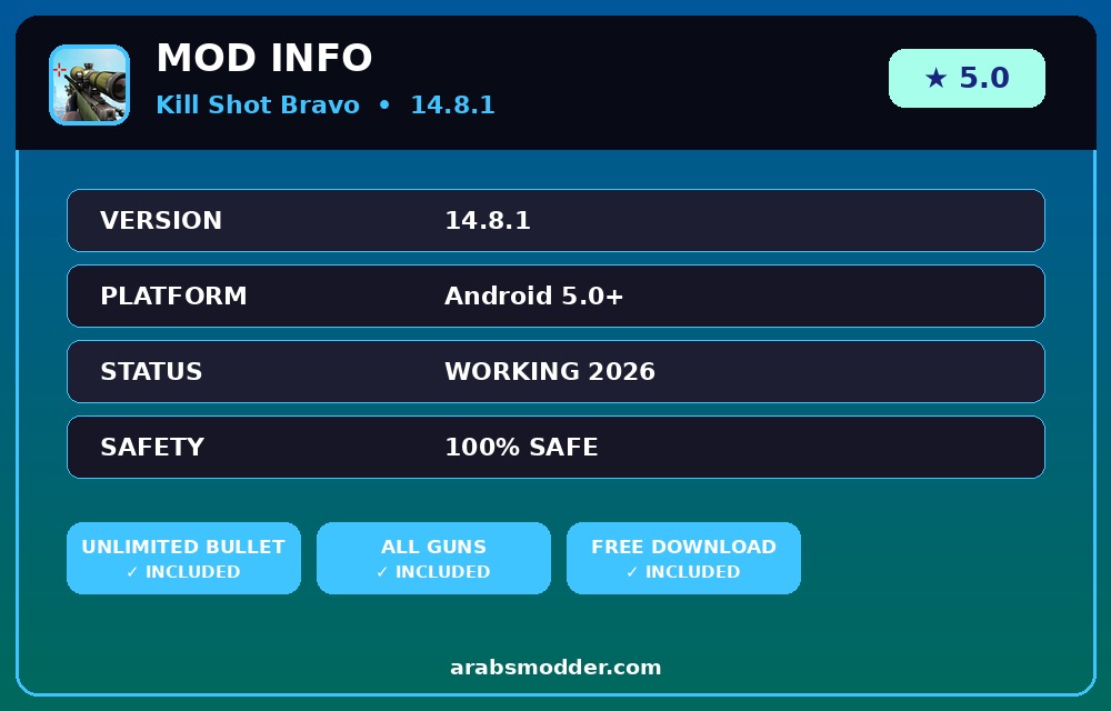 Kill Shot Bravo v14.8.1 — info