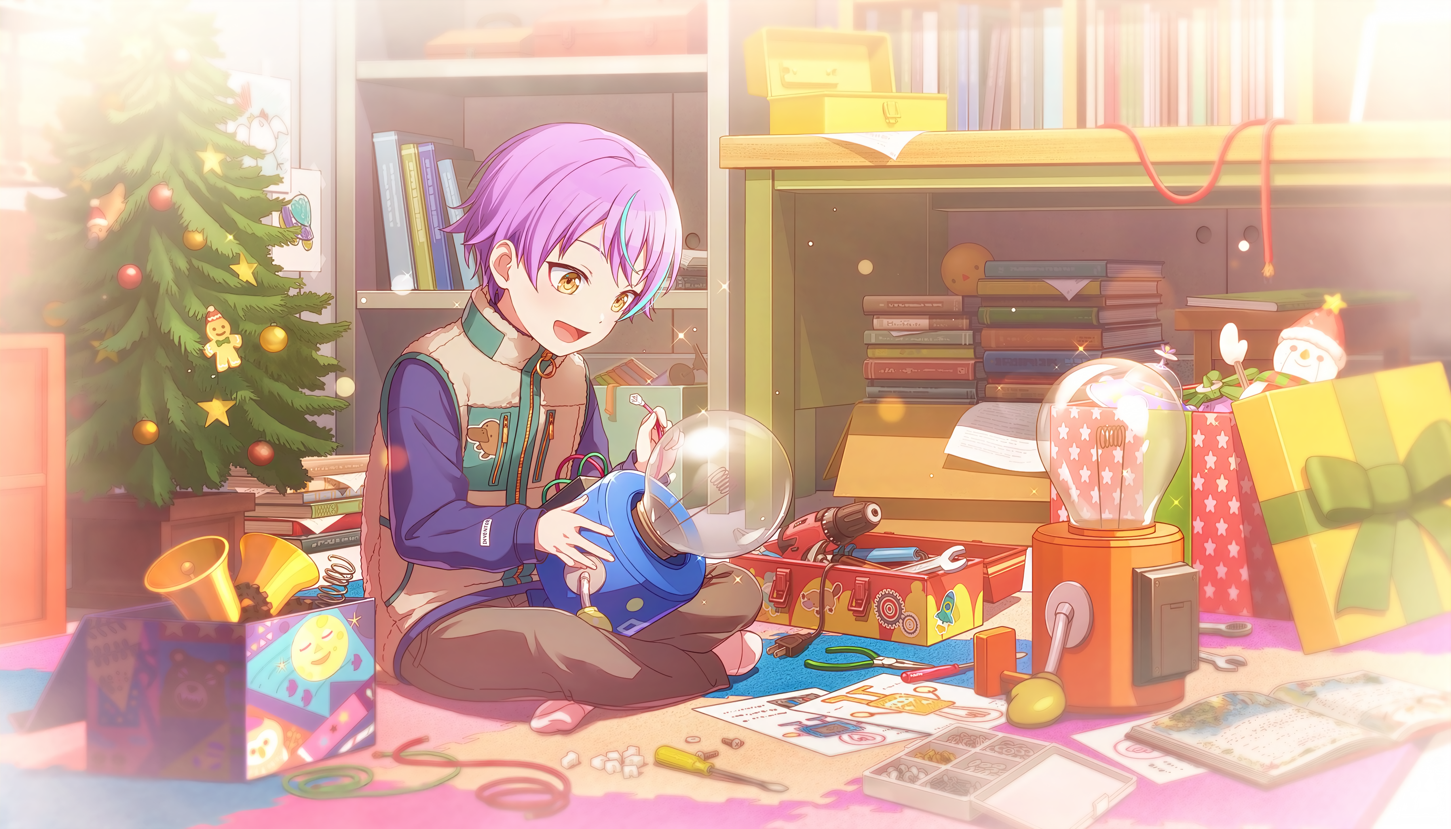 4K Card Upscale #prsk #pjsk #プロセカ [Operation: Let's Meet Santa