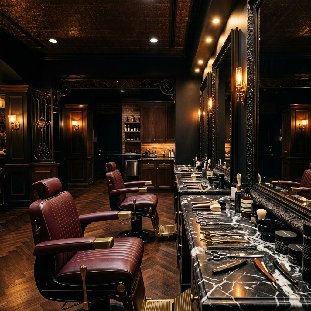 9XM Salon luxury interior
