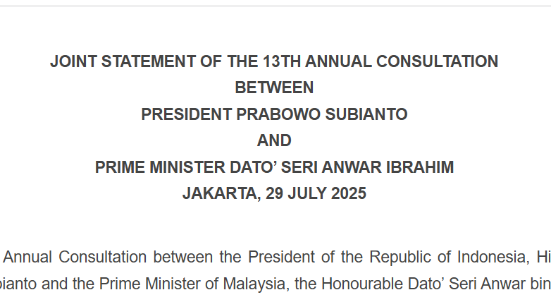 13th Joint Statement Evidence