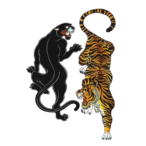 Sticker tiger