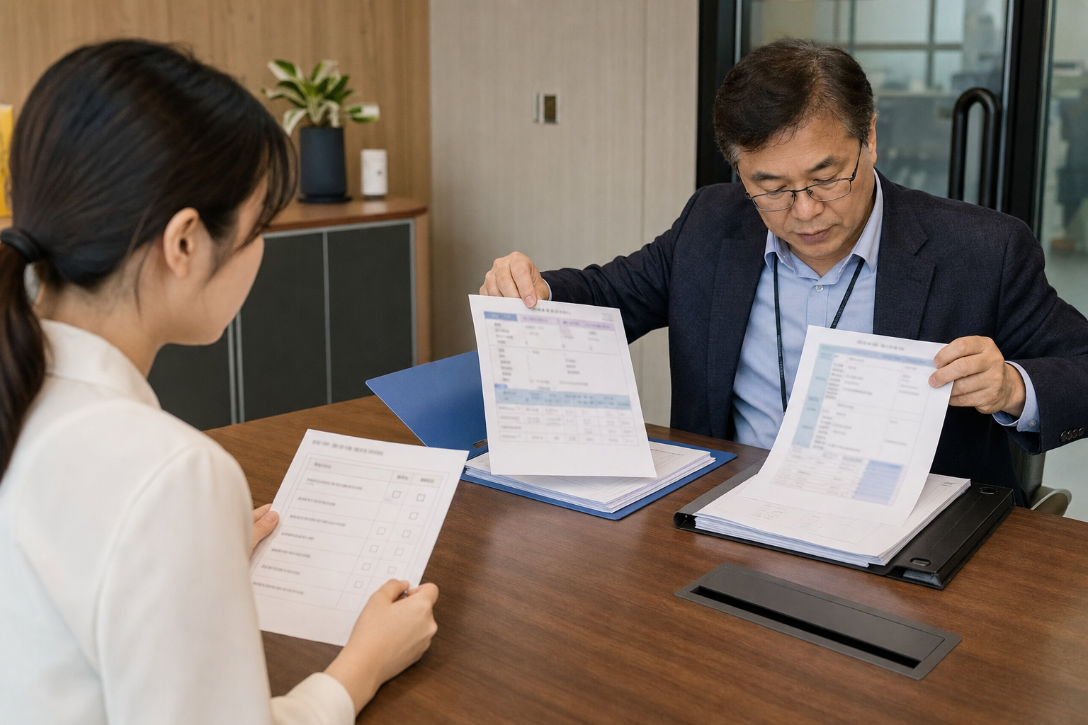 채용 건강검진 대체통보서와 일반건강검진 결과통보서를 구분하는 인사담당자