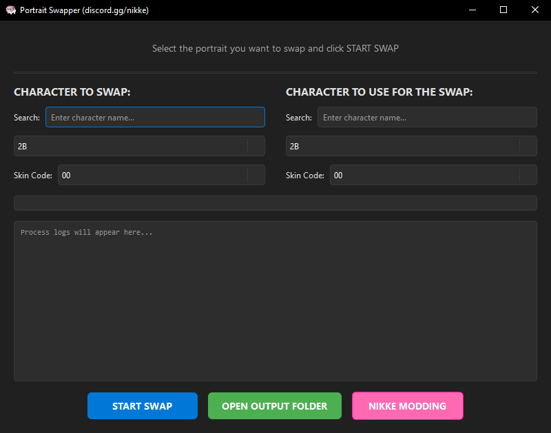 Portrait Swapper terminal example