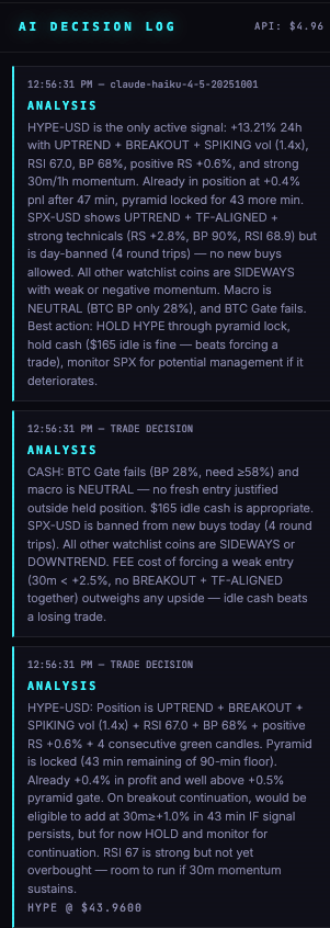 FlowTrader AI Log