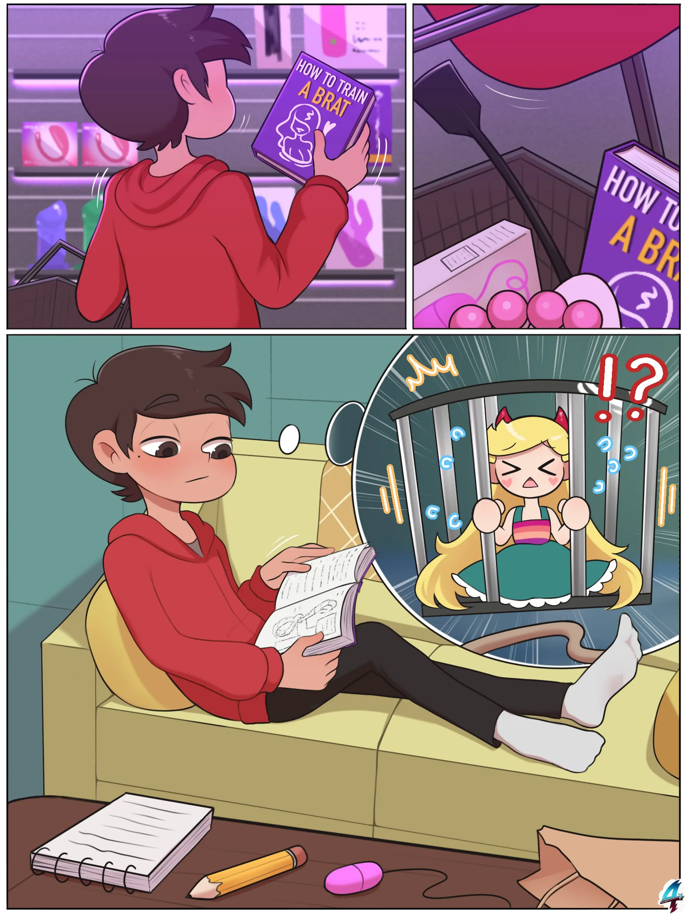 Taming Of A Star - AtnogH (Star Vs Las Fuerzas Del Mal) 5