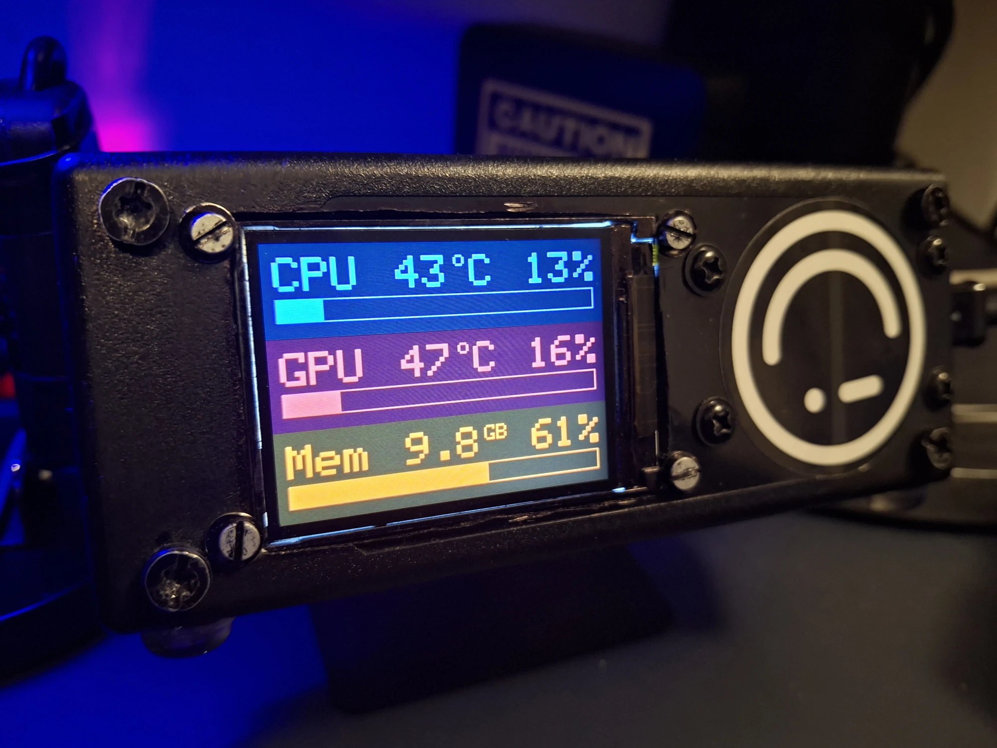 Device in action