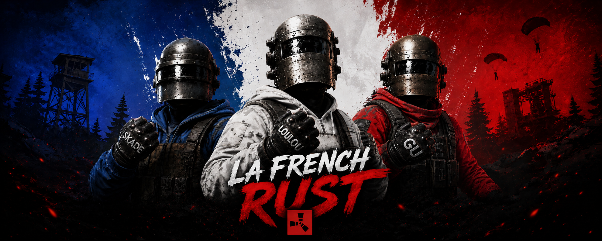 [EU][FR] La French Rust  X3丨PVP 丨Solo/Duo/Trio/Quad 丨Even