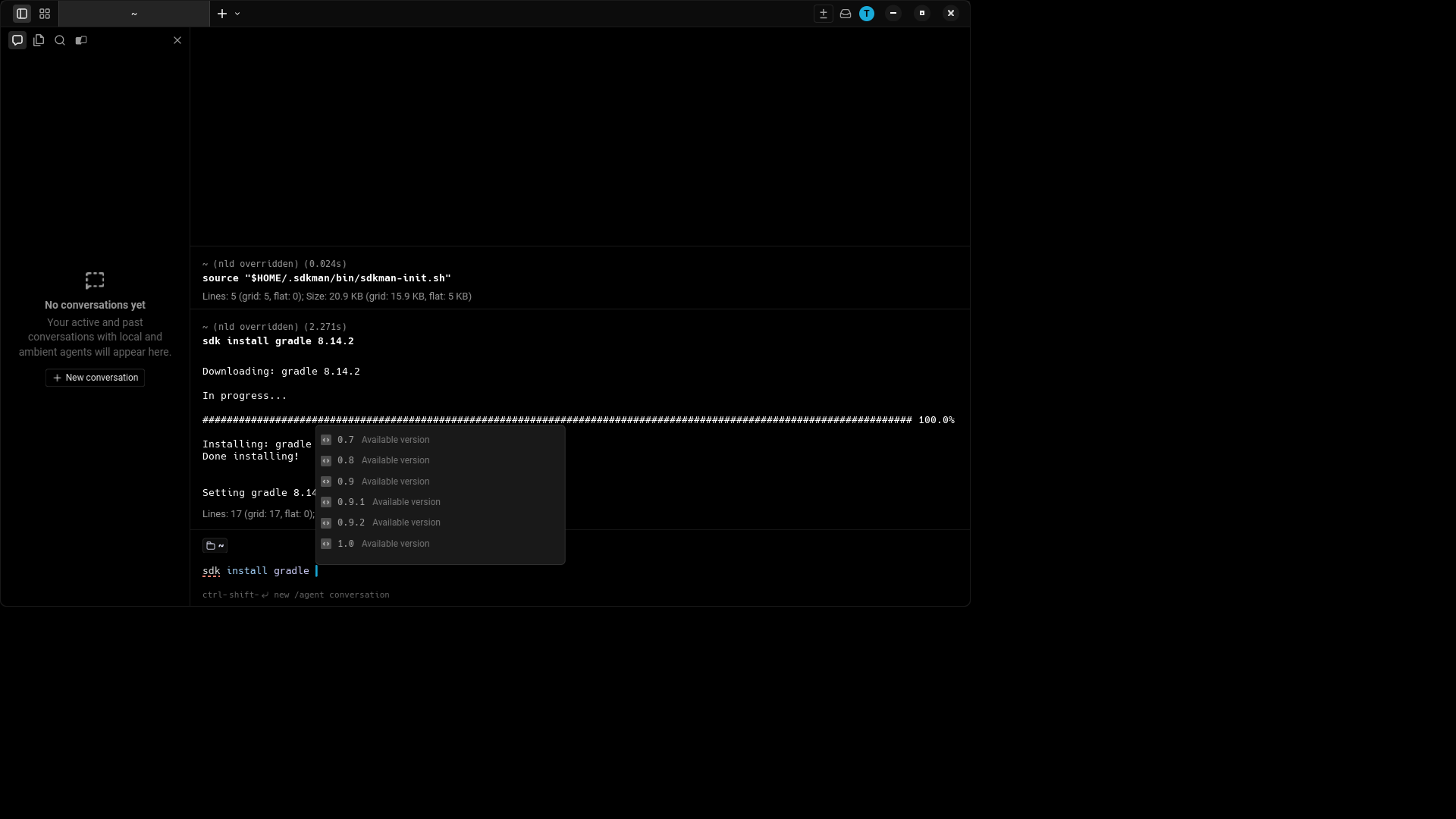sdk_available_versions