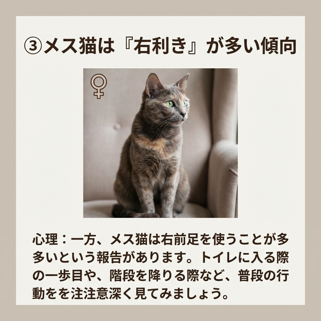 猫にも利き手がある?性別で異なる傾向を解説 - Image 5