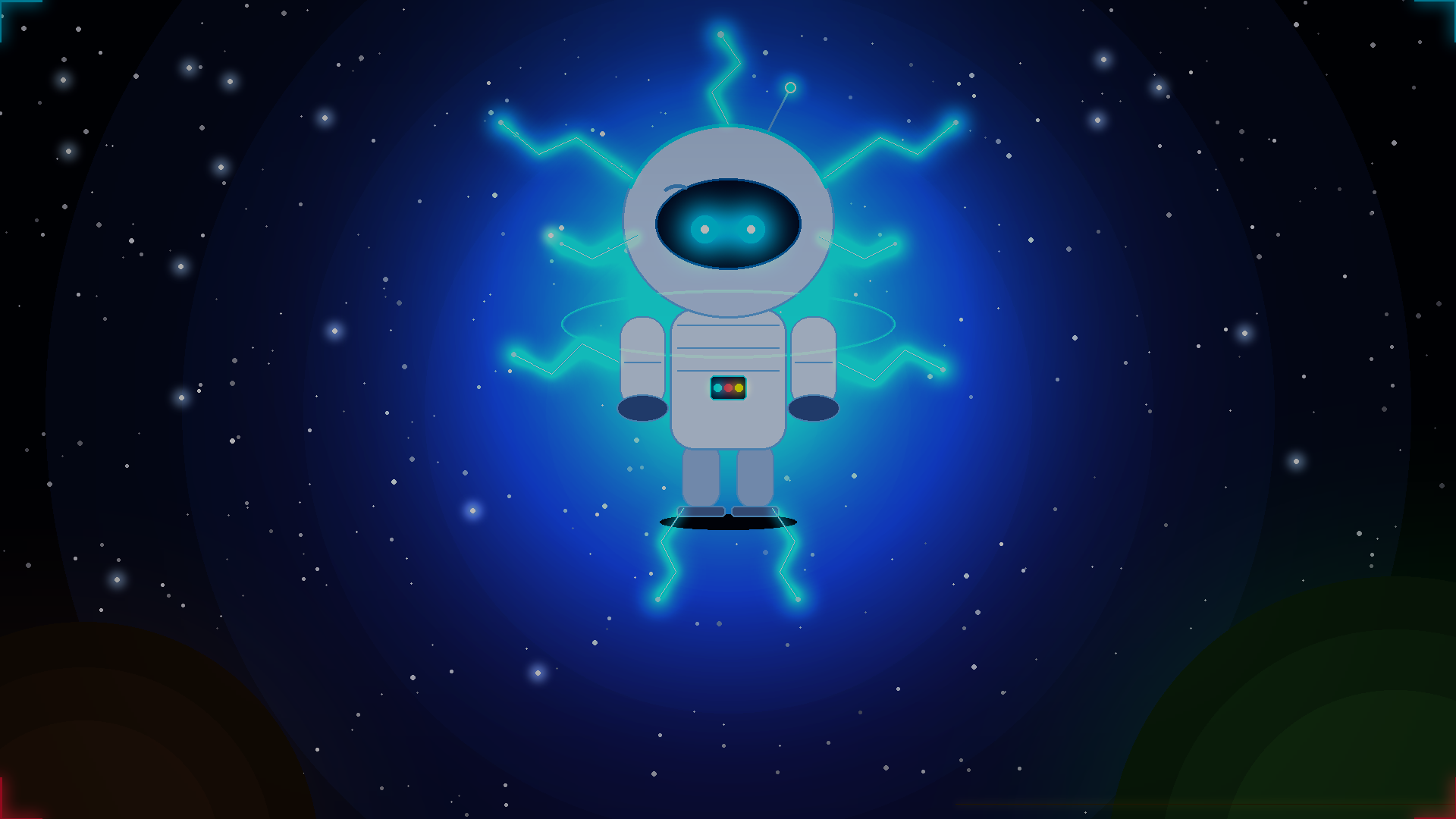 VOLT, a small electric robot in space