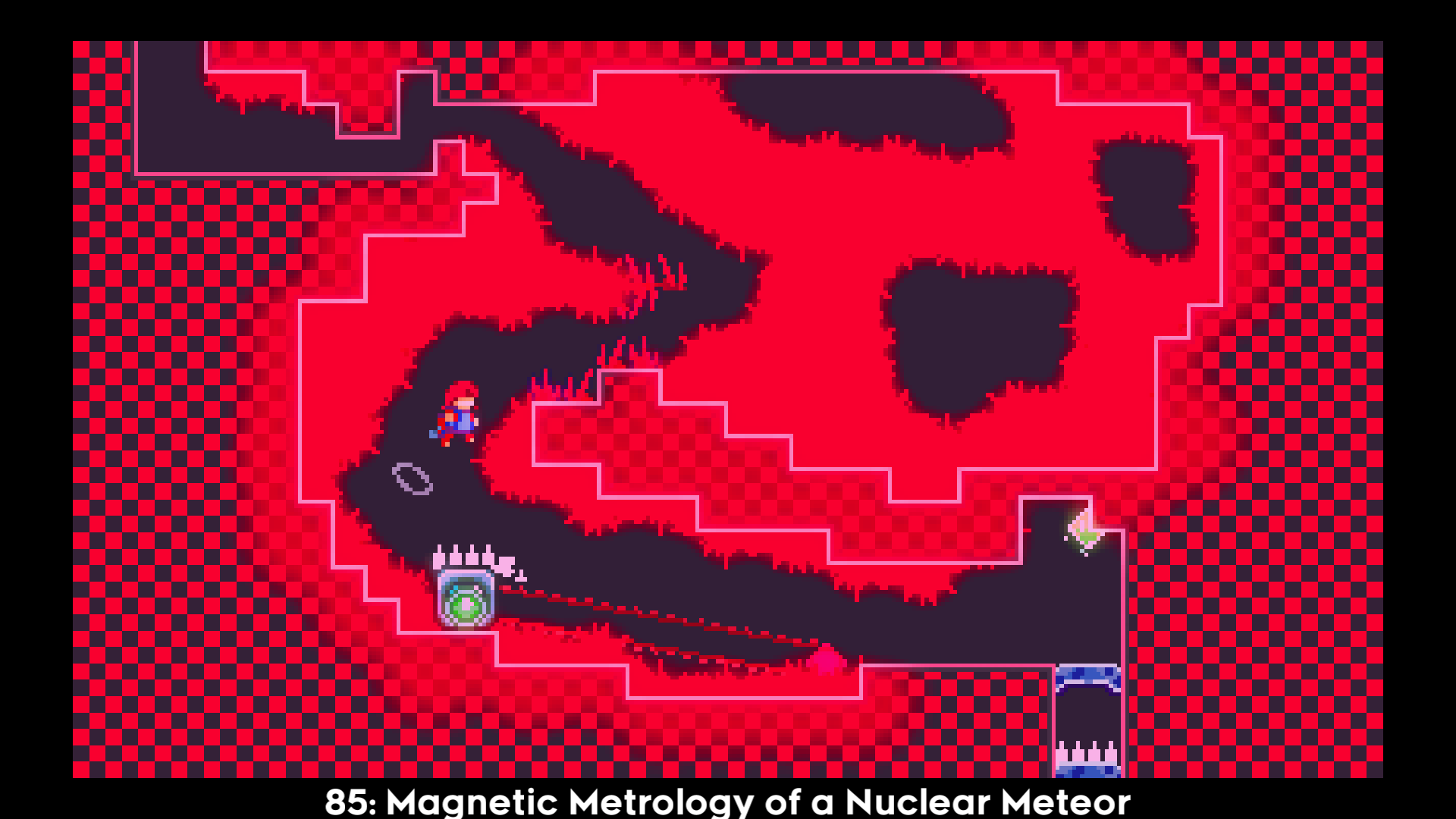 85: Magnetic Metrology of a Nuclear Meteor
