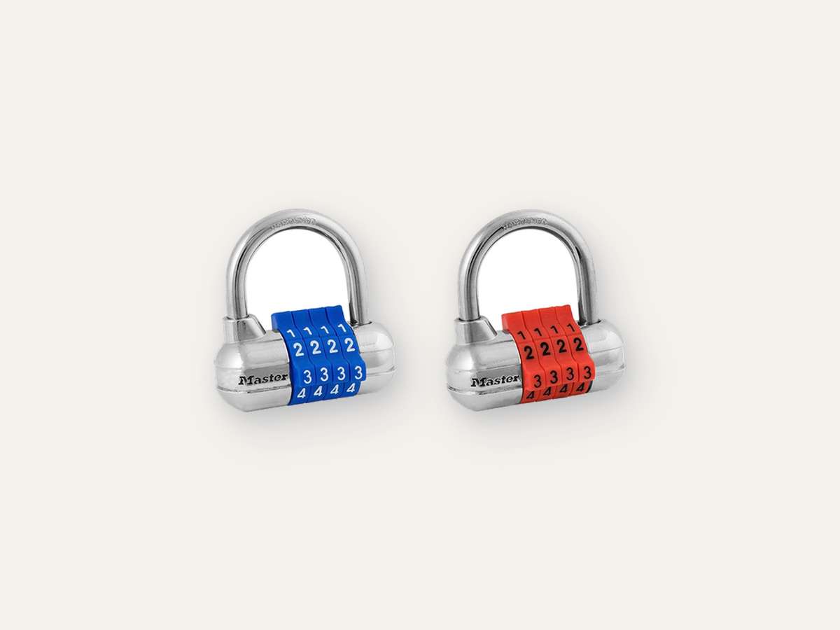 Master Lock combination padlock