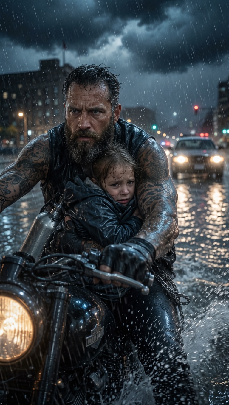 They Thought the Biker Was Running From the Law. He Was Racing Faster Than Death.