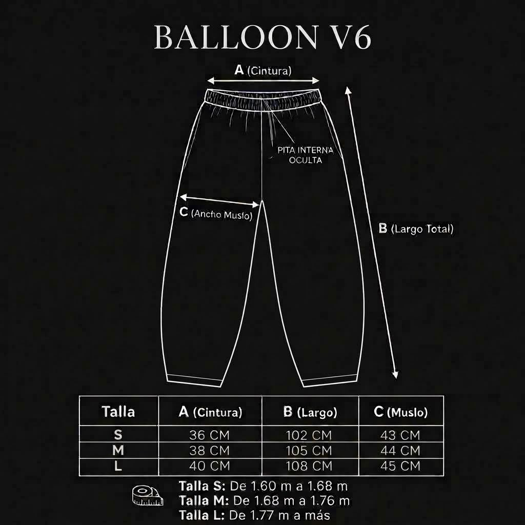 Medidas Balloon V6