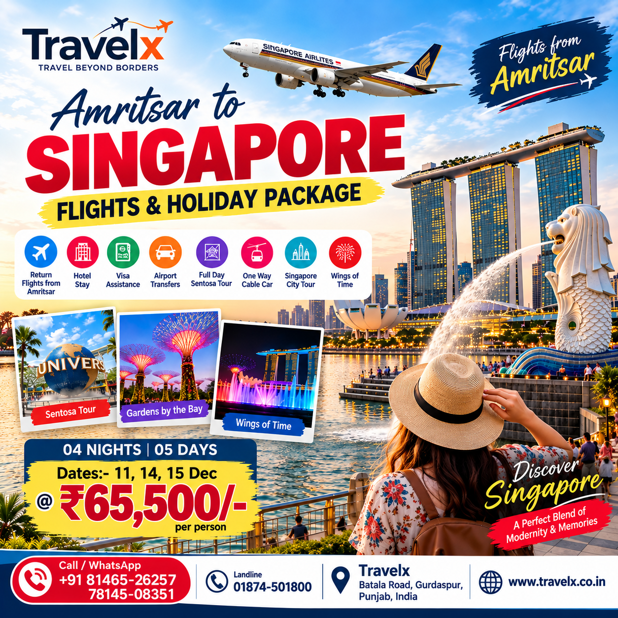 Planning Your Trip from Amritsar to Singapore: The Ultimate Travel Guide