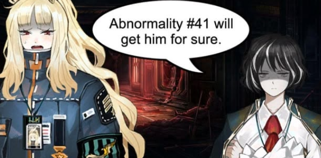 Sol telling me someone is gonan get SLIMED by abnormality 41