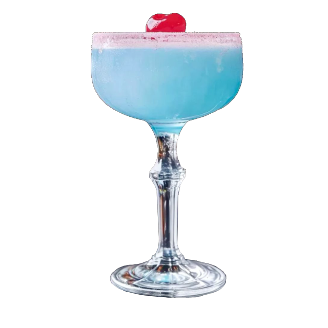 blue cocktail