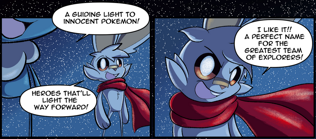 his cape sorry scarf is always heroically flapping in the wind