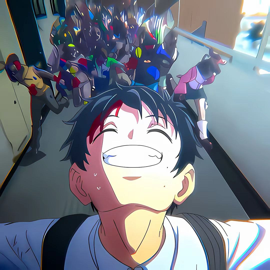 Anime boy zombi 100