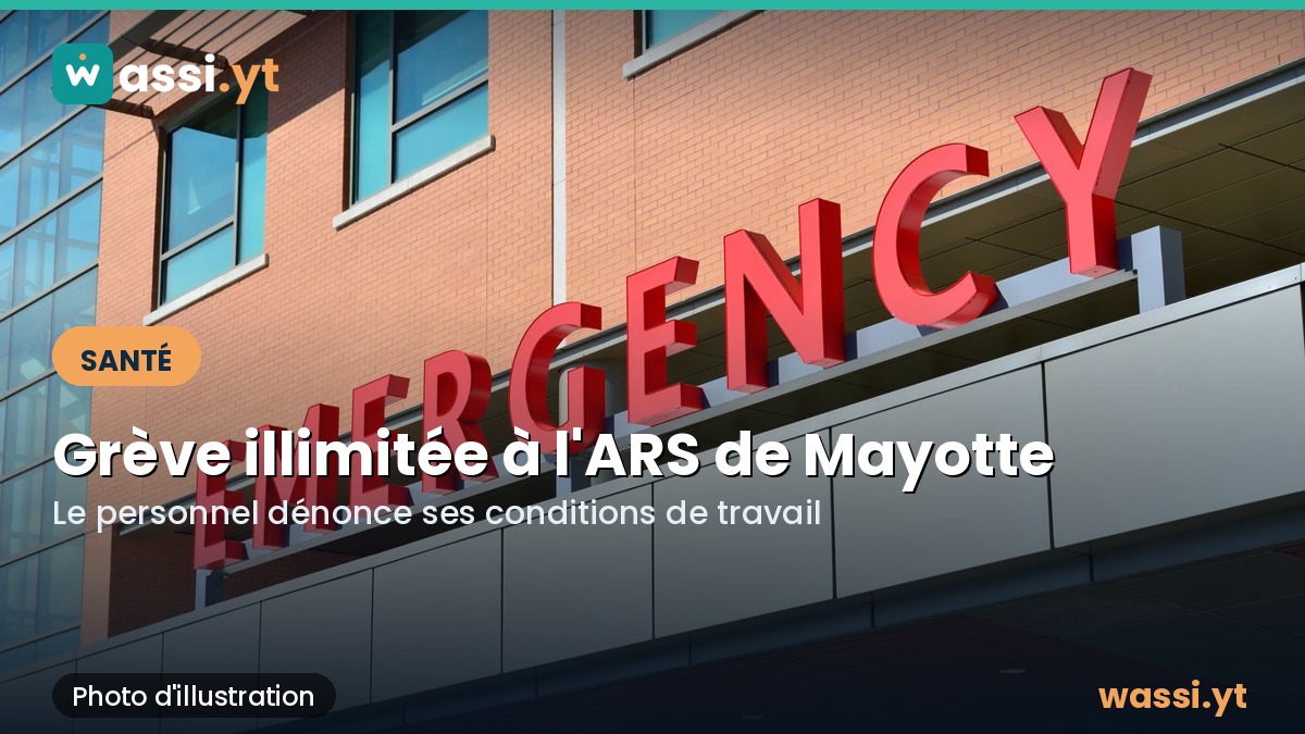 Santé à Mayotte : le personnel de l'ARS entame une grève illimitée