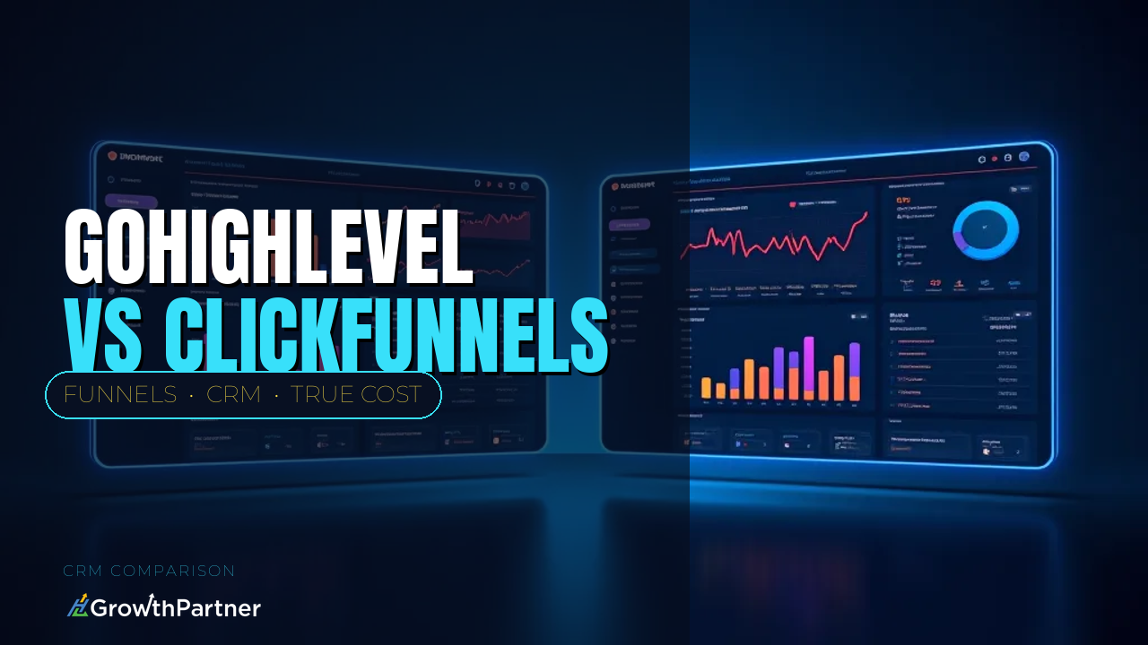 GoHighLevel vs ClickFunnels: Funnels, CRM and True Cost Compared (2026) — HL Growth Partner, Dr Priya Jaganathan