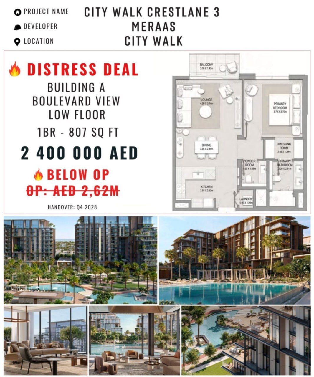 City Walk Crestlane 3