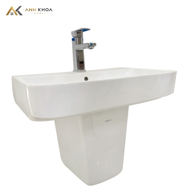 Chậu rửa + chân treo tường Viglacera V58