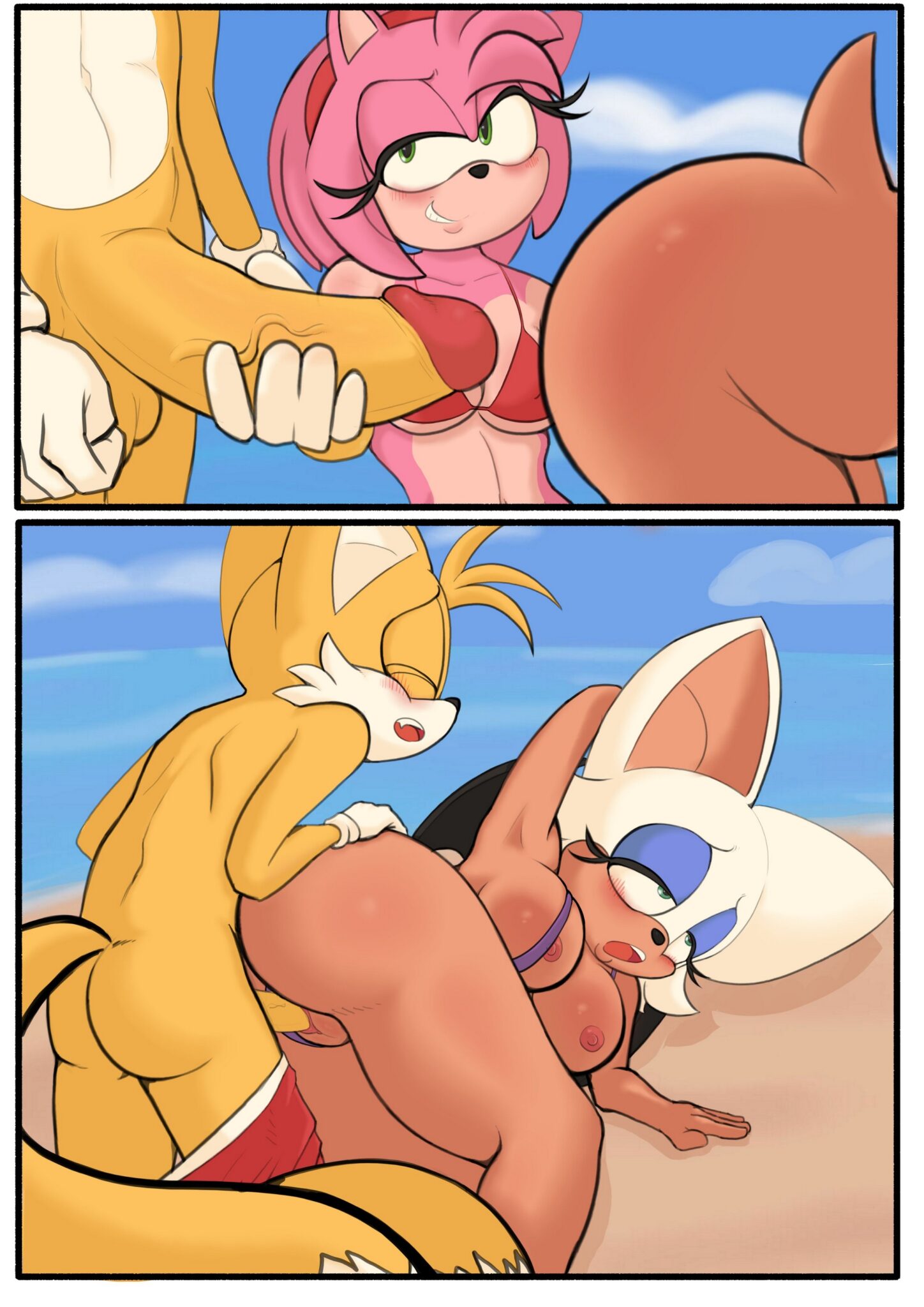Tails at the Beach – Pinkfalcon (Sonic) 4