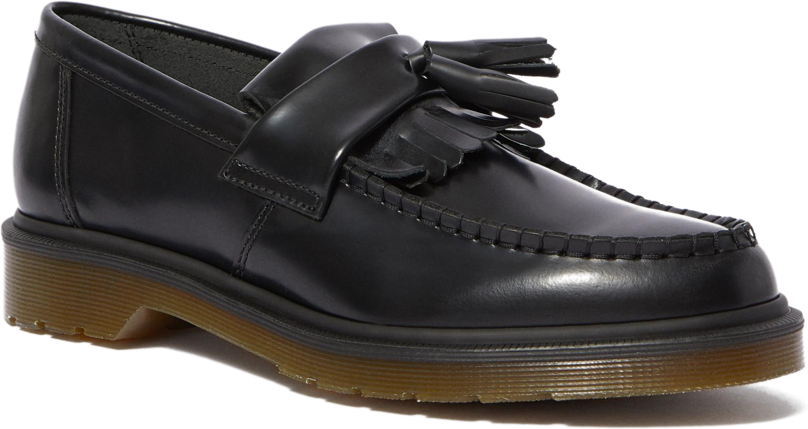 Black Dr. Martens Adrian tassel loafers product image