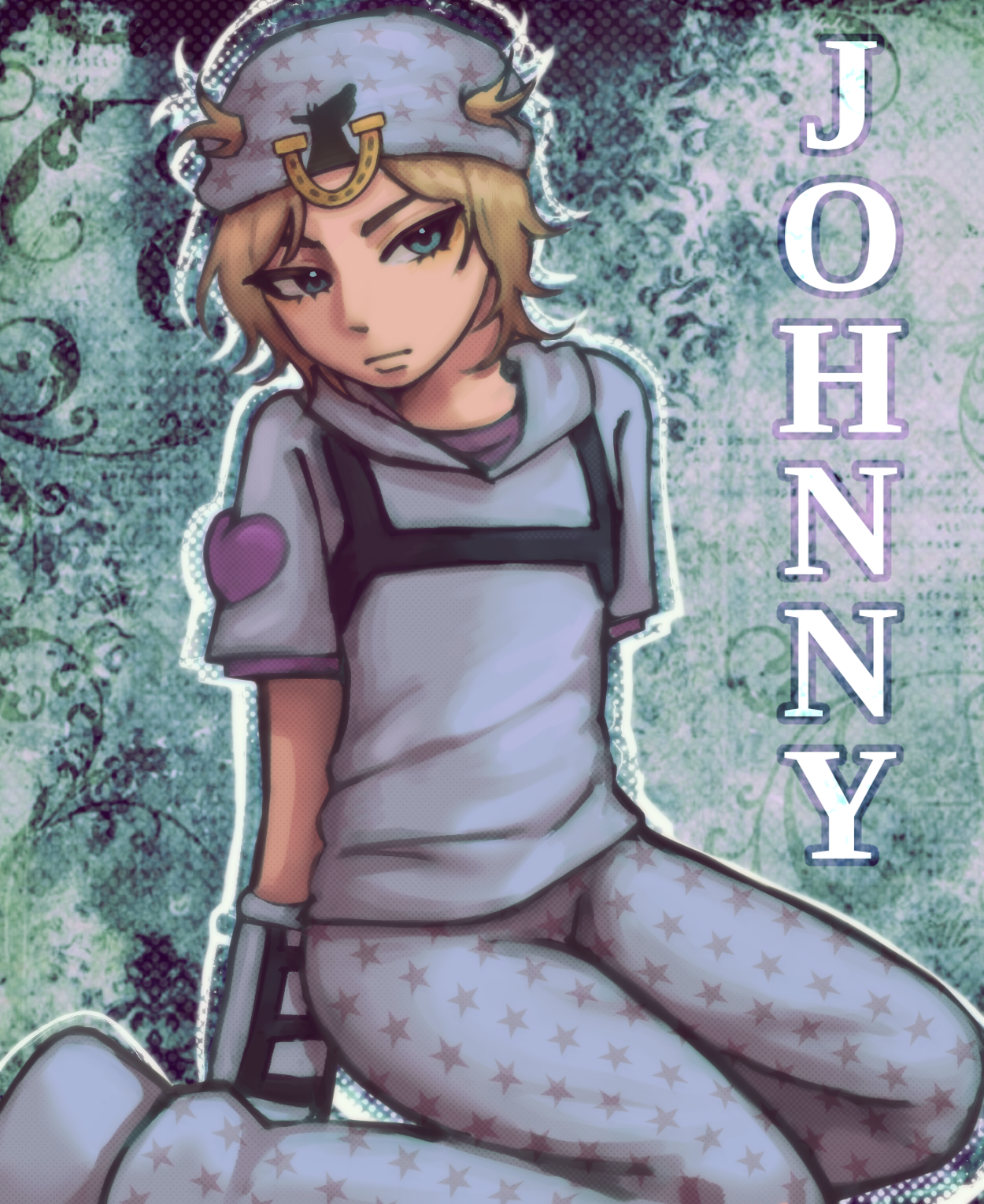 mar 21, fanart of johnny joestar from sbr !!