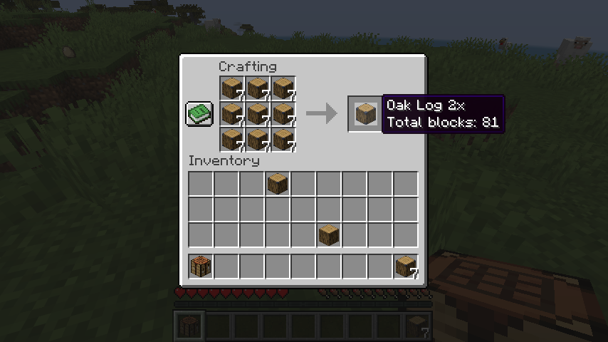 A collection of compressed blocks