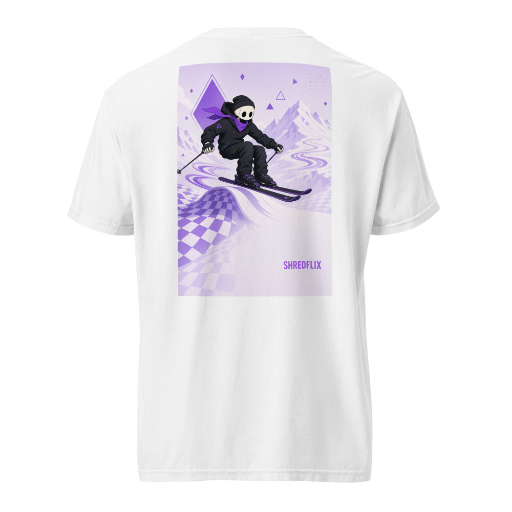 Shredflix Ski Skeleton Tee