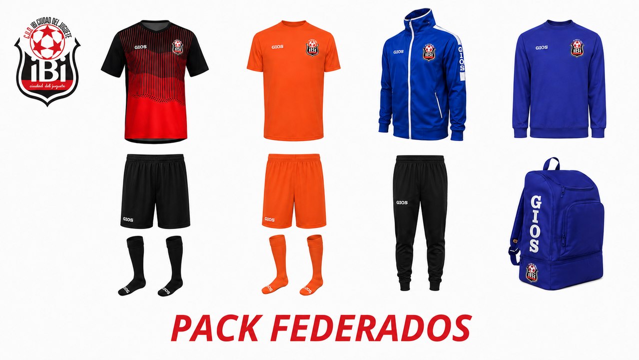Pack ropa federados