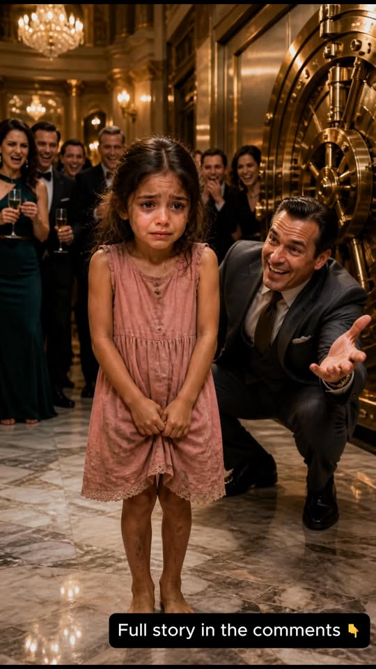 HE MOCKED A BAREFOOT GIRL INSIDE A LUXURY BANK… THEN THE VAULT RECOGNIZED ITS TRUE HEIR