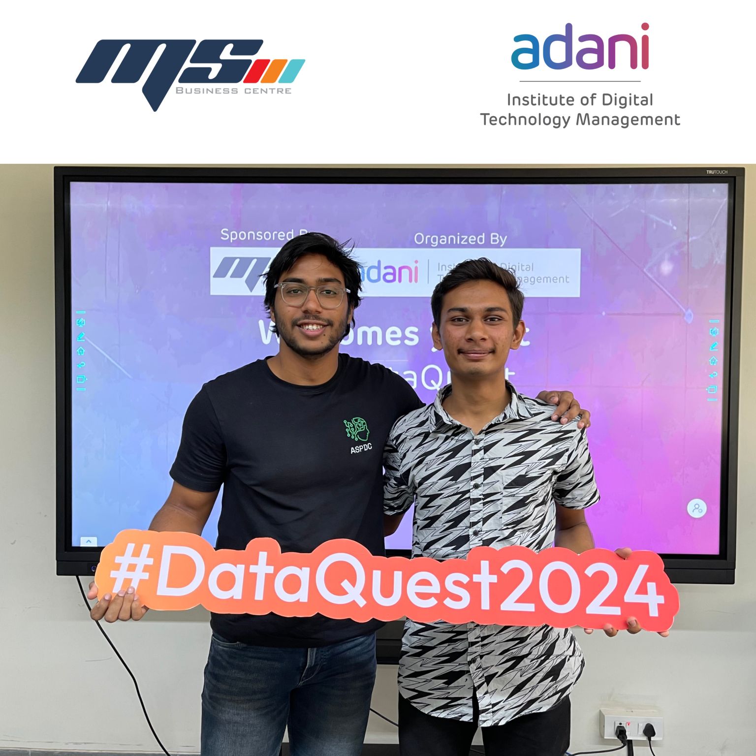 Runners up at DataQuest 2024