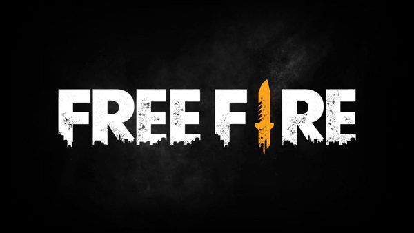 Free Fire game logo with flaming letter F icon