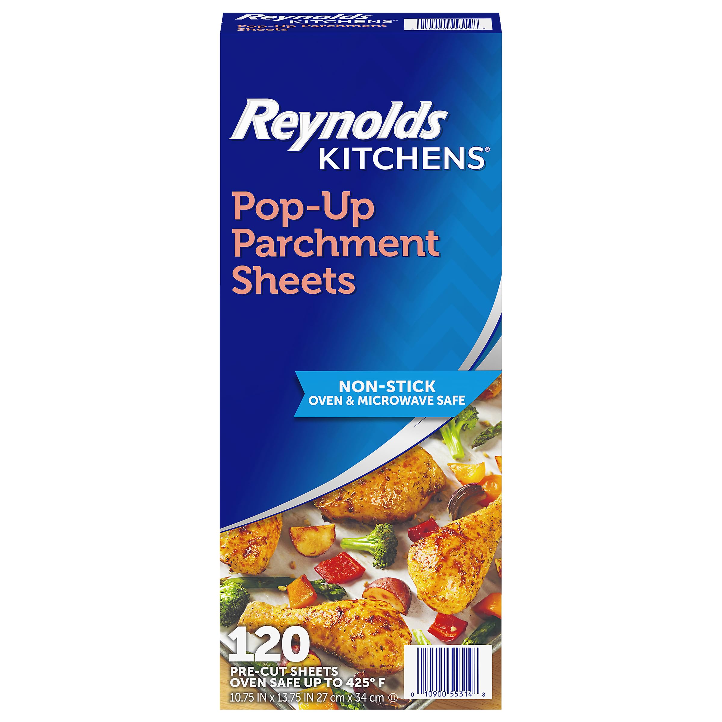 Reynolds Kitchens Pop-Up Parchment Paper Sheets, 120ct