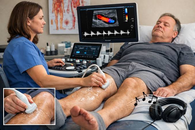 Both legs calf ultrasound scan at London Private Ultrasound