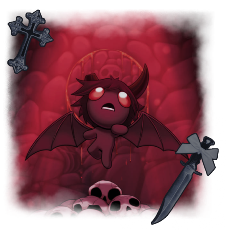 edit of azazel from the binding of isaac