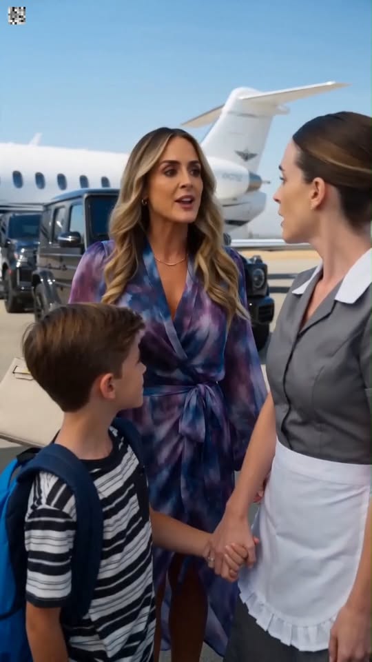She Humiliated the Nanny Beside a Private Jet, Then Learned Who Mrs. Carter Really Was