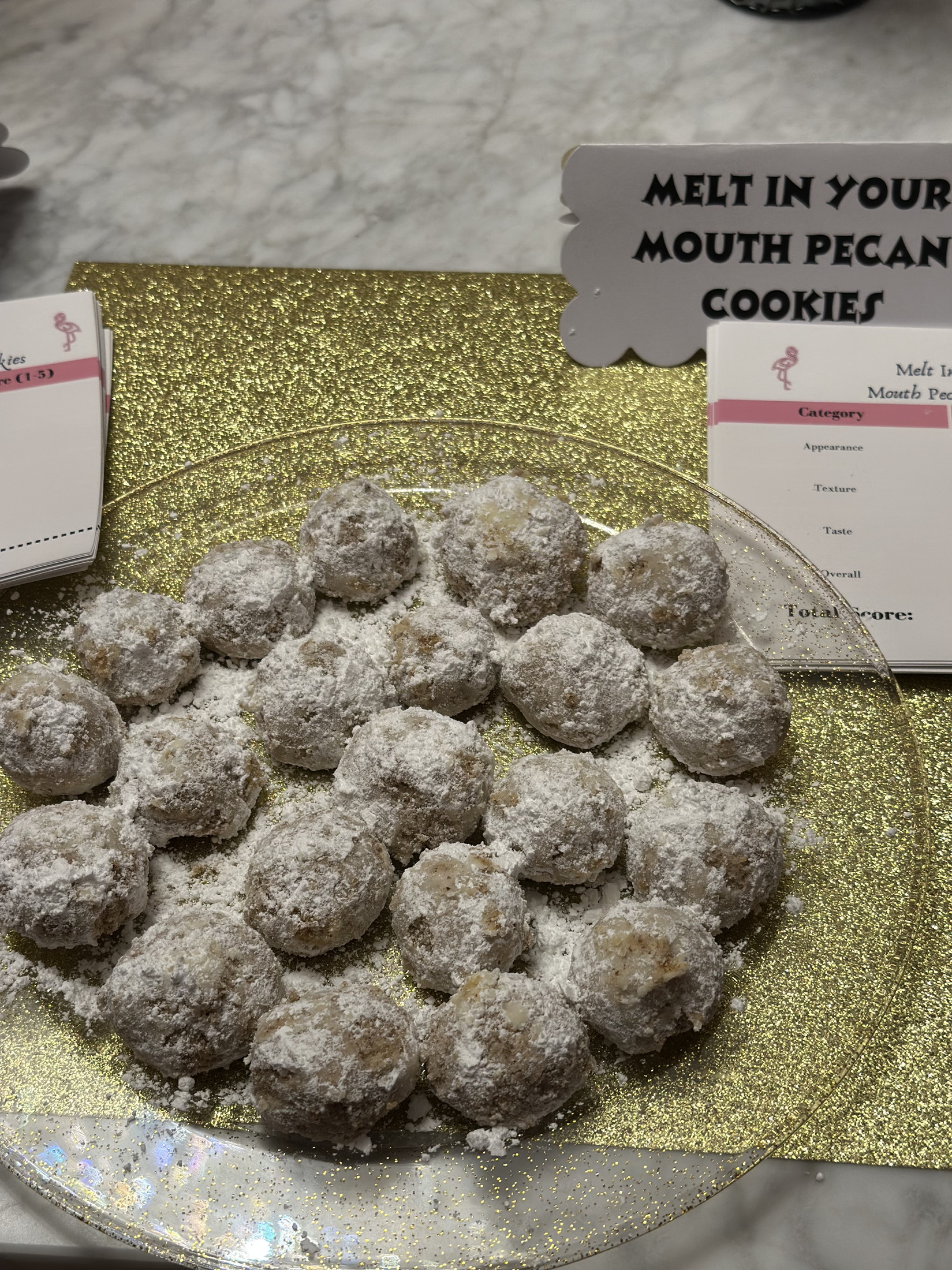 Cookies on the table
