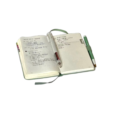 open notebook