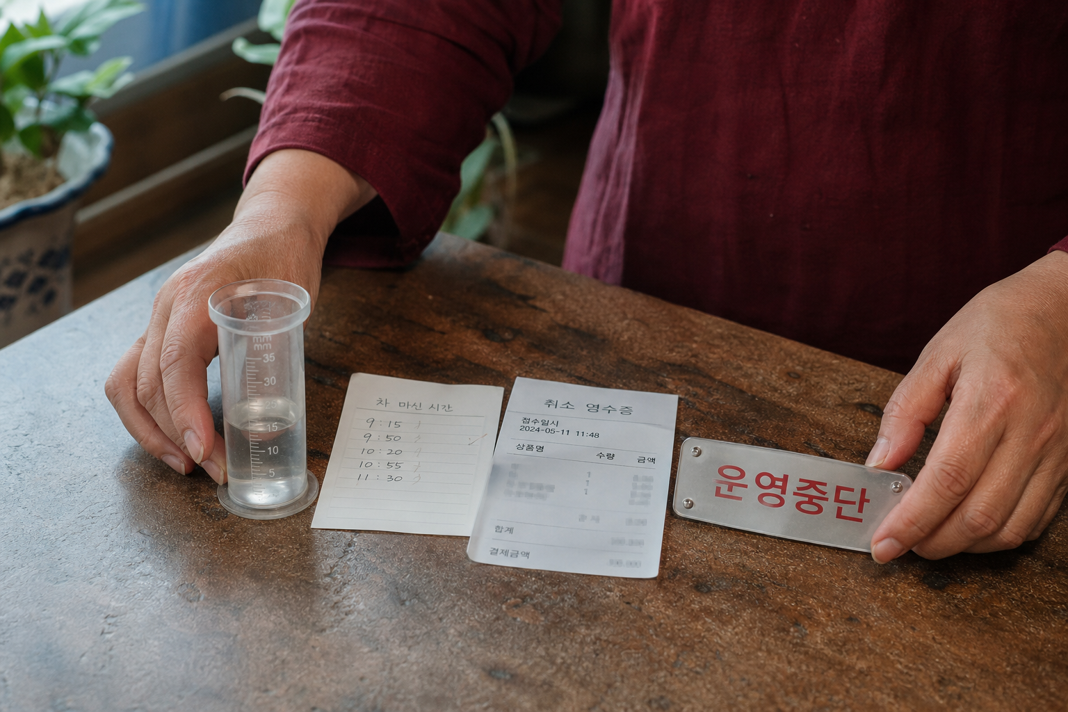 개별 골프장의 정상 취소일과 우천 취소 조건 비교