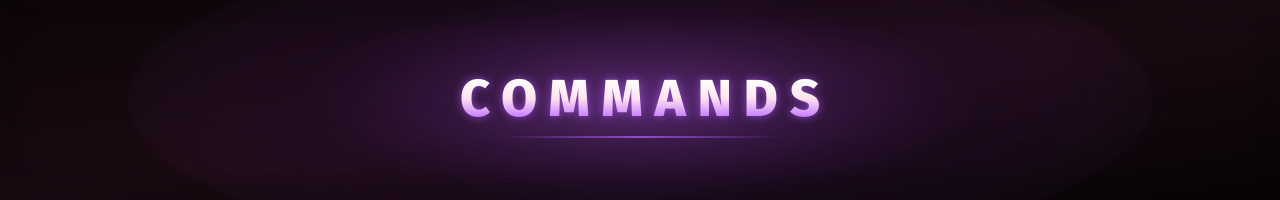 Commands
